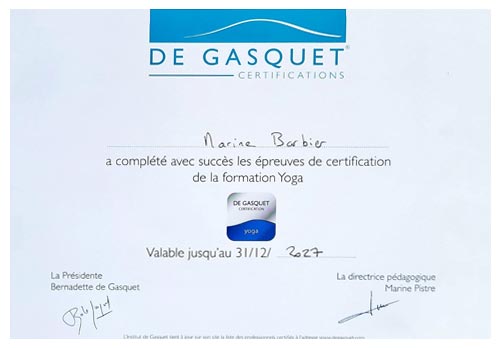 Certifications De Gasquet